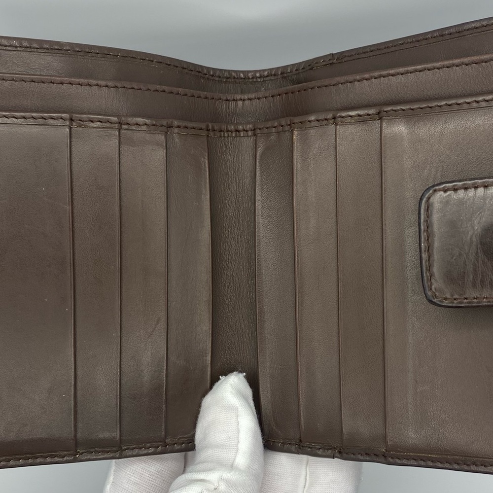 Gucci Horsebit Brown Leather Wallet - Picture 6 of 12